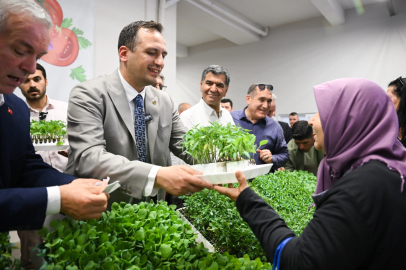 İzmir Bornova’da kırsala yeşil destek