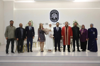 Kayseri Melikgazi'de bir günde 60 nikah