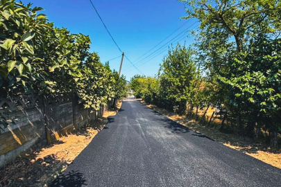 Yassıgeçit Mahallesi’nin Ulaşım Hattı 3 Bin Ton Asfaltla Yenilendi