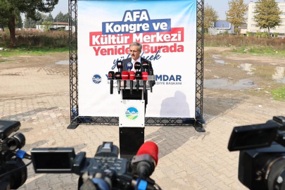 Başkan Alemdar: AFA Kongre ve Kültür Merkezi’nin İnşaatı Yıl Sonunda Başlayacak
