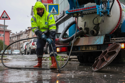 SASKİ’den Rekor Yağışa Anında Müdahale