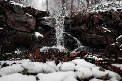 Kar Yağışı Sapanca Gölü ve Dere Yataklarına Can Suyu Oldu